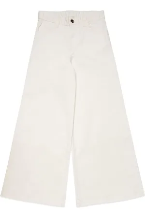 Marni Weite Jeans mit Knopfverschluss