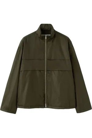 Jil Sander Gefütterte Jacke mit Stehkragen