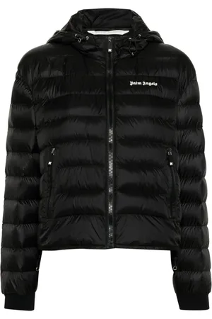 Palm Angels Daunenjacke mit Kapuze