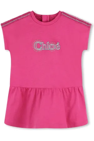 Chloé Besticktes Kleid aus Bio-Baumwolle
