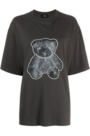 We11 Done T-Shirt mit Teddybär-Print