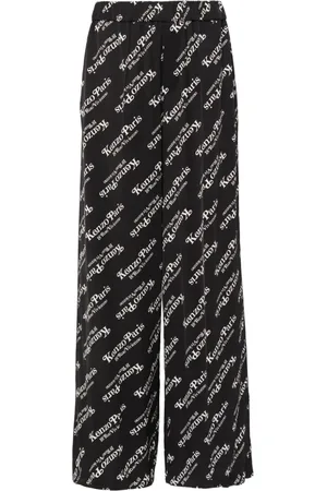 Kenzo Schlaghose mit Logo-Print