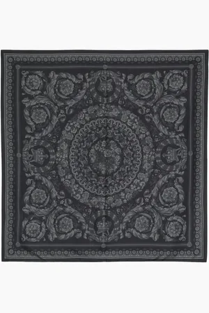 VERSACE Seidenschal mit Barocco-Print