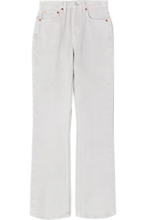 RE/DONE 70s Bootcut-Jeans mit hohem Bund