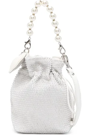 MONNALISA Kristallverzierte Tasche mit Kordelzug