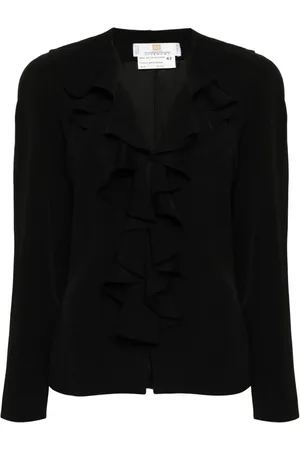 Givenchy 1990er pre-owned Jacke mit Rüschen