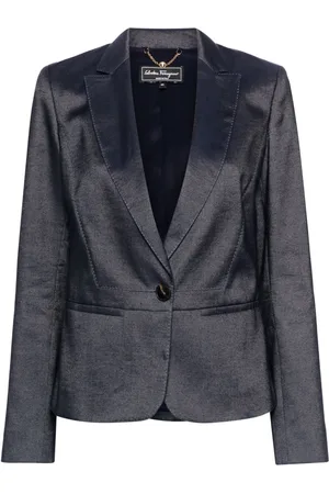 Salvatore Ferragamo 2000er pre-owned einreihiger Blazer