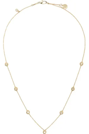 Brumani 18kt Joy Gelbgoldhalskette mit Diamanten