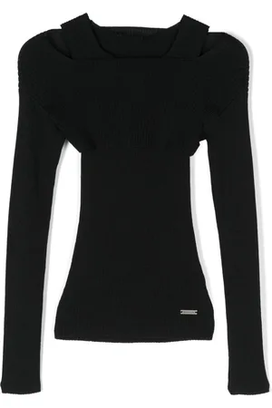 MONNALISA Cold-Shoulder-Top aus Rippstrick