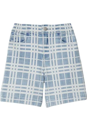 Burberry Jeans-Shorts mit Karomuster