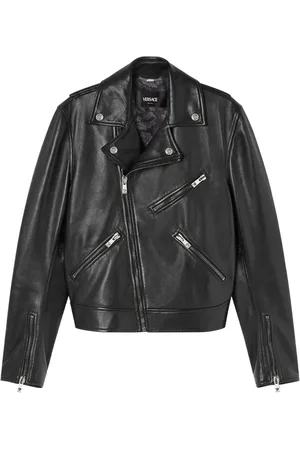 VERSACE Bikerjacke aus Leder