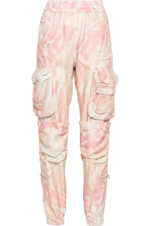 Diesel P-Mirow Hose mit Zebra-Print