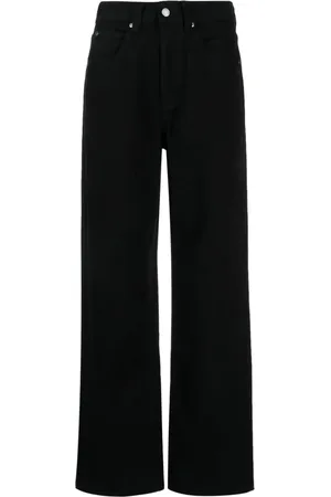 Izzue Gerade High-Rise-Jeans