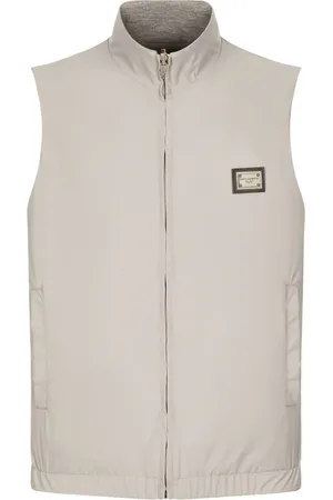 Dolce & Gabbana Wendbare Weste mit Logo-Schild