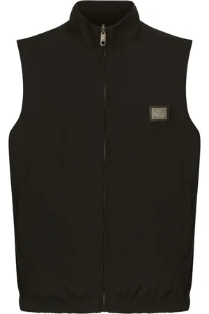 Dolce & Gabbana Wendbare Weste mit Logo-Schild