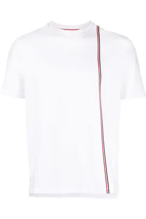 Thom Browne T-Shirt mit RWB-Streifen