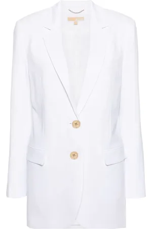 Michael Kors Einreihiger Krepp-Blazer