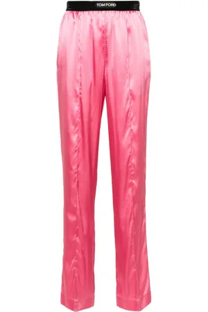 Tom Ford Seidenhose mit geradem Bein