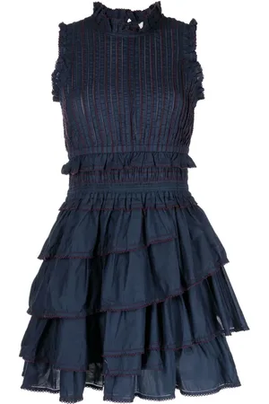 SEA Gerüschtes Mable Minikleid