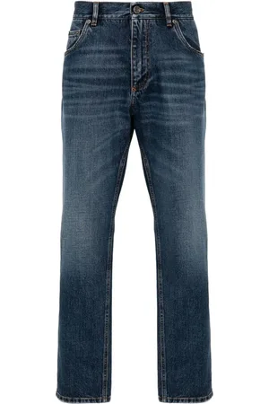 Dolce & Gabbana Straight-Leg-Jeans mit Logo
