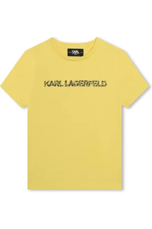 Karl Lagerfeld T-Shirt aus Bio-Baumwolle mit Logo-Print