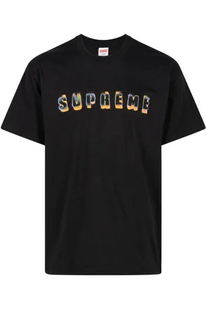 Supreme T-Shirt mit Stencil Logo-Print