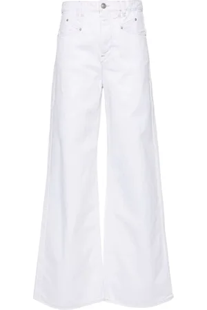 Isabel Marant Lemony High-Rise-Jeans mit weitem Bein