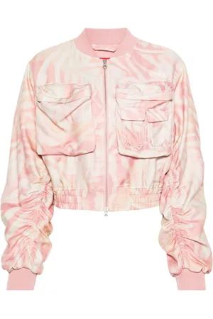 Diesel Bomberjacke mit abstraktem Print