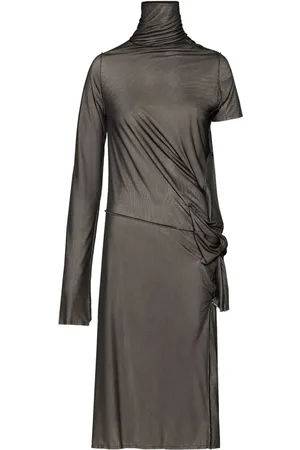 Maison Margiela Asymmetrisches Midikleid