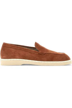 Hogan Loafer mit Logo-Prägung