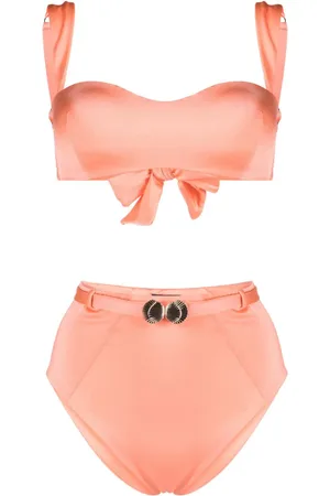 Noire Swimwear Bikini mit Muschelanhänger