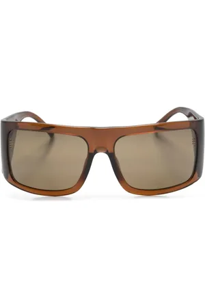 Linda Farrow X The Attico Andre Sonnenbrille mit Oversized-Gestell