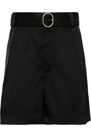 Jil Sander Bügelfalten-Shorts mit Gürtel