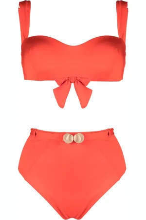 Noire Swimwear Bandeau-Bikini mit Muscheln