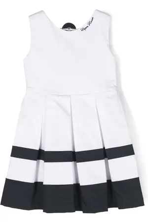 Lapin House Kleid mit Logo-Stickerei