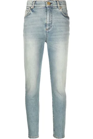 Balmain Halbhohe Skinny-Jeans