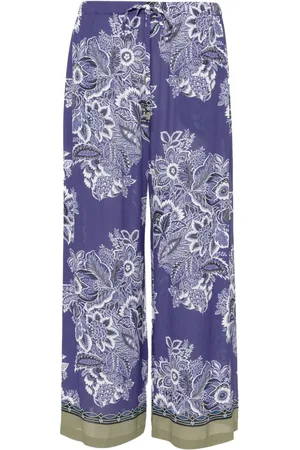 Etro Hose mit Blumenmuster