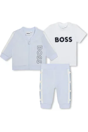 HUGO BOSS Dreiteiliger Jogginganzug mit Logo-Print