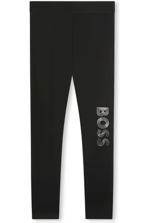 HUGO BOSS Leggings mit Logo-Print