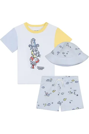 Kenzo Short-Set aus Bio-Baumwolle mit Print