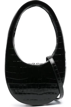COPERNI Croco Swipe Schultertasche aus Leder