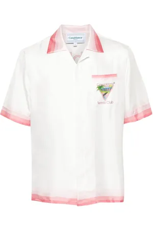 Casablanca Tennis Club Icon Seidenhemd