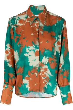 Maison Kitsuné Hemd mit Print