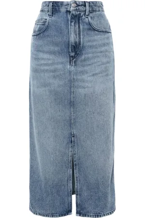Isabel Marant Tilauria Jeansrock mit Stone-Wash-Effekt