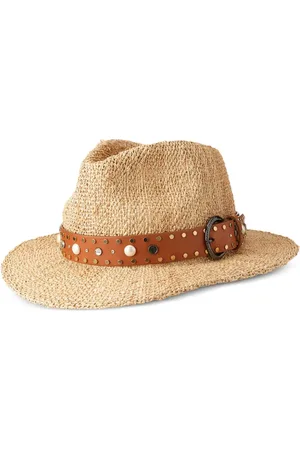 Le Mont St Michel Rico Fedora aus Stroh