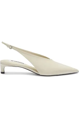 Jil Sander Spitze Slingback-Pumps