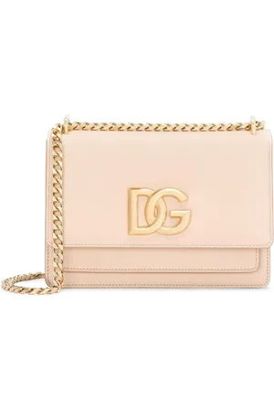 Dolce & Gabbana Umhängetasche mit Logo-Schild