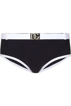 Dolce & Gabbana David Badeshorts mit Logo-Schnalle