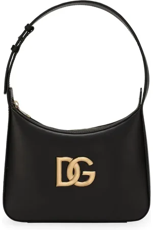 Dolce & Gabbana Handtasche mit Logo-Schild