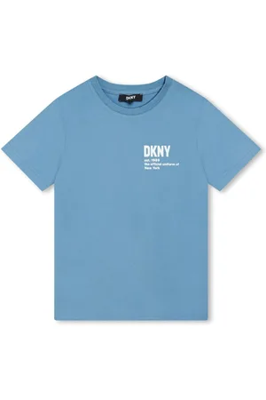 DKNY T-Shirt aus Bio-Baumwolle mit Logo-Print